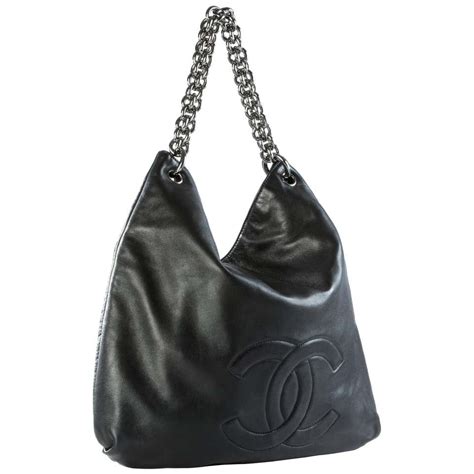 chanel thick chain bag